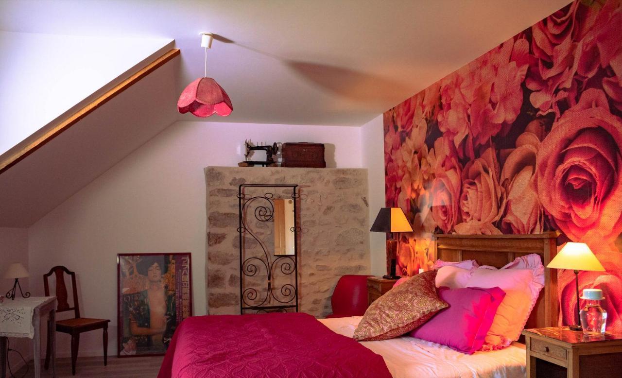 Les Jardins De Nanine Bed & Breakfast Lapleau Exterior foto