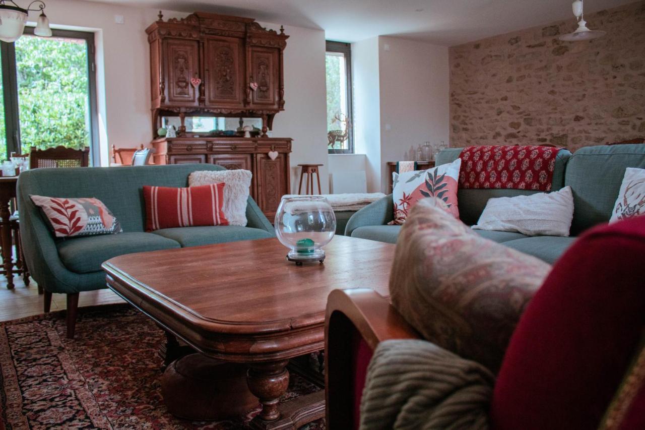 Les Jardins De Nanine Bed & Breakfast Lapleau Exterior foto