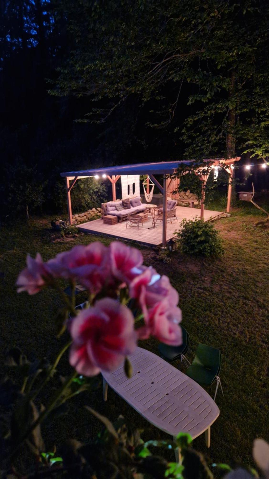 Les Jardins De Nanine Bed & Breakfast Lapleau Exterior foto
